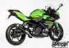 Sportowy wydech SHARK SRC4 BLACK slip-on końcówka Kawasaki Z400 / Ninja 400 2018 - 2021